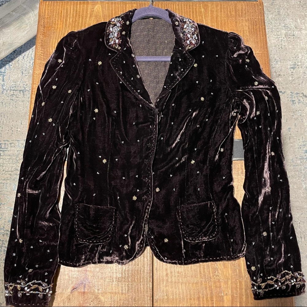 Elie Tahari Embellished Blazer